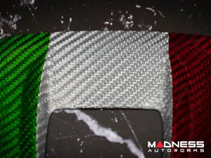 Alfa Romeo Stelvio Shift Gate Trim Panel - Carbon Fiber - Pre '20 - Italian Theme
